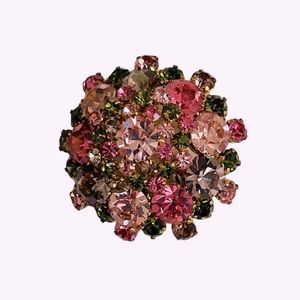 Gorgeous Vintage Rhinestone Brooch